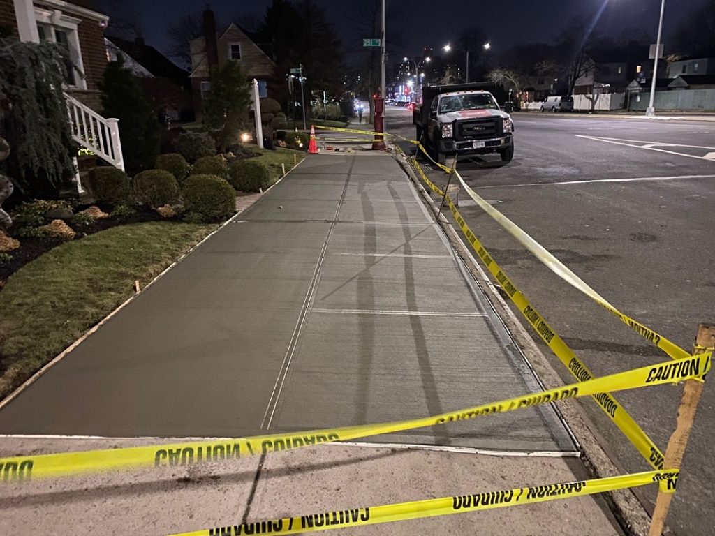 sidewalk repair in NYC